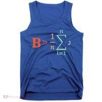 Be Greater Than Average Funny Math Teacher Nerd Gift Tank Top thumb 0