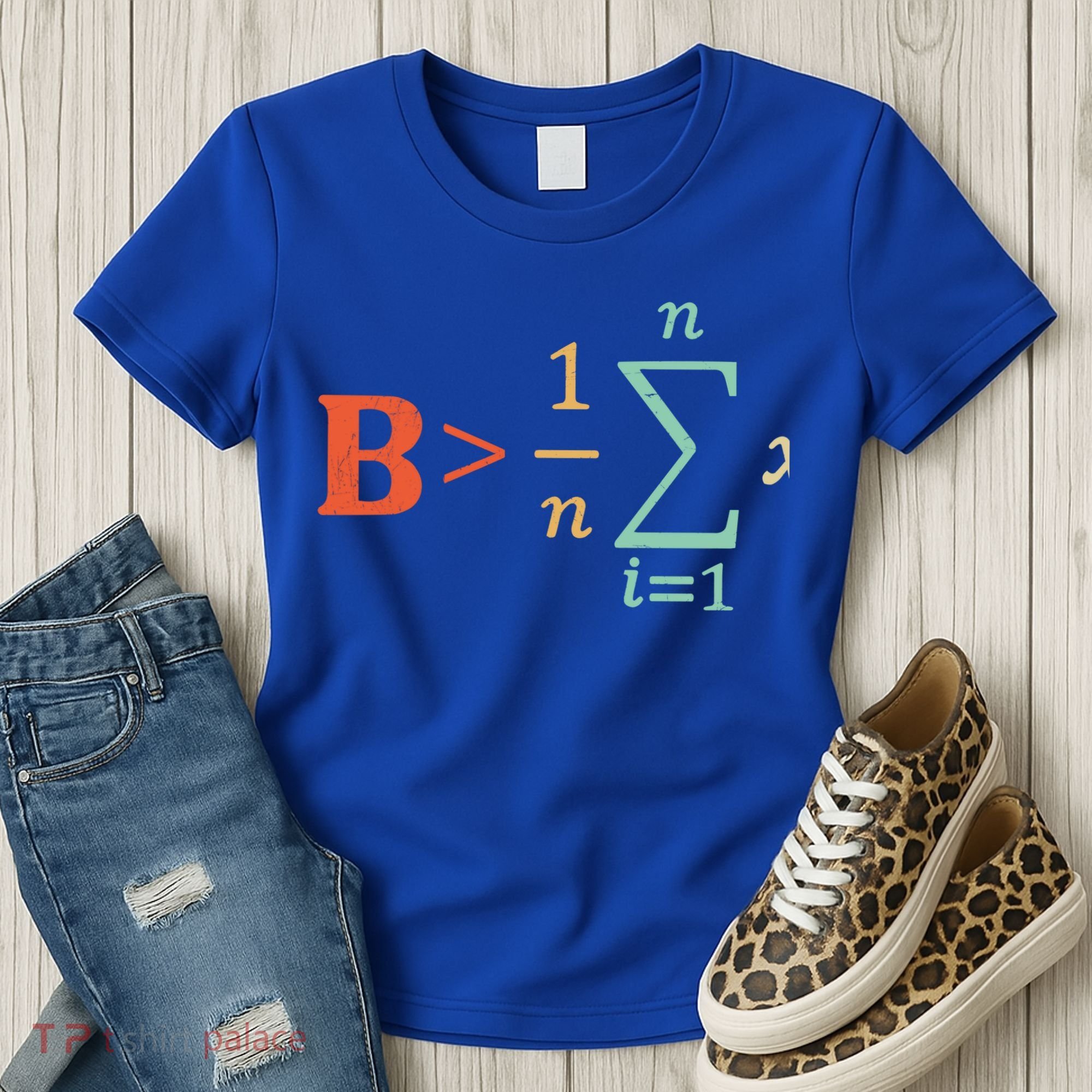 Be Greater Than Average Funny Math Teacher Nerd Gift Women's T-Shirt