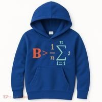 Be Greater Than Average Funny Math Teacher Nerd Gift Kids Hoodie thumb 0