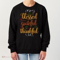 Blessed Grateful Thankful Women's Sweatshirt thumb 0