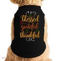 Blessed Grateful Thankful Doggie Tank thumb 0