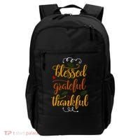 Blessed Grateful Thankful Backpack thumb 0