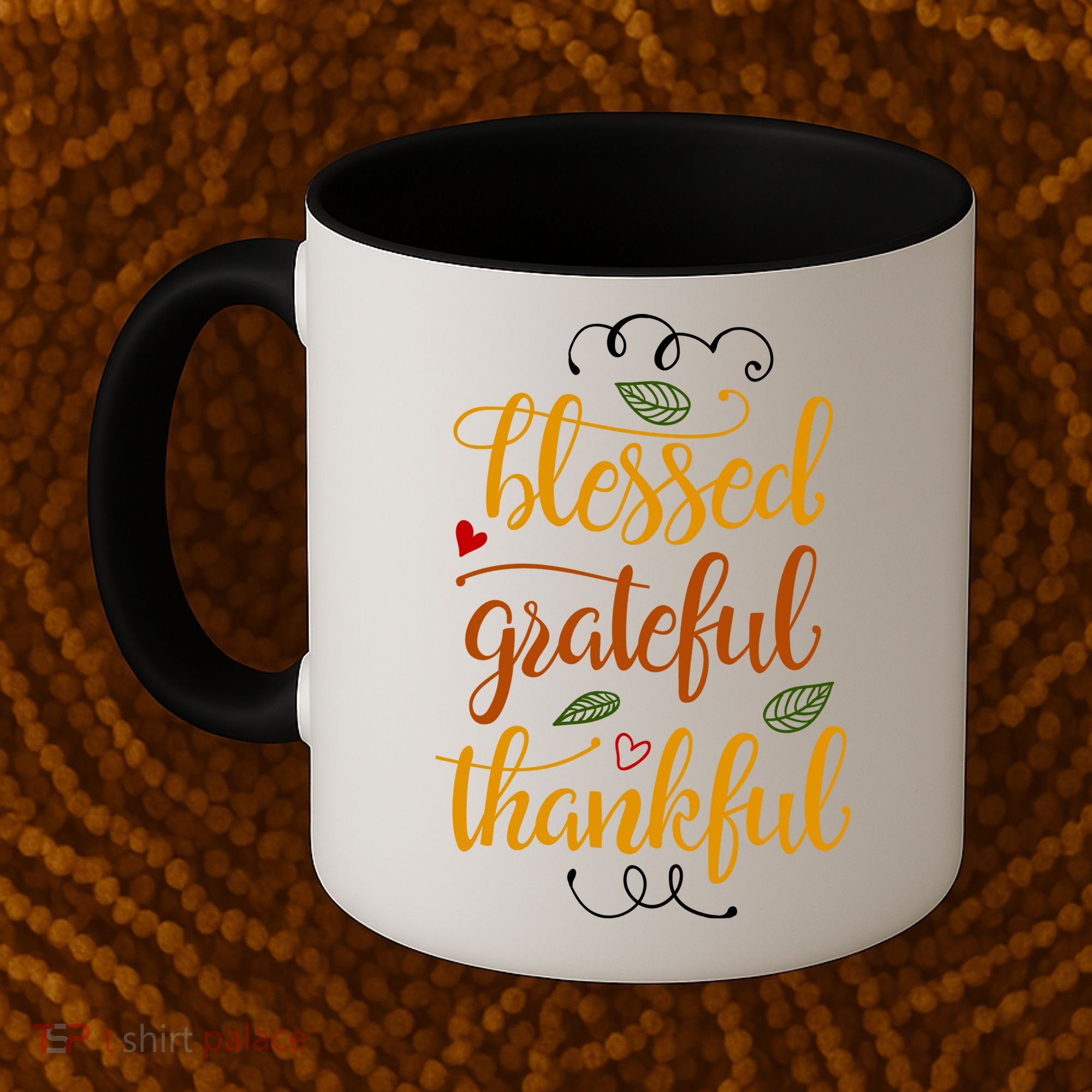 Blessed Grateful Thankful Coffee Mug