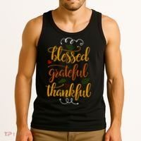 Blessed Grateful Thankful Tank Top thumb 3