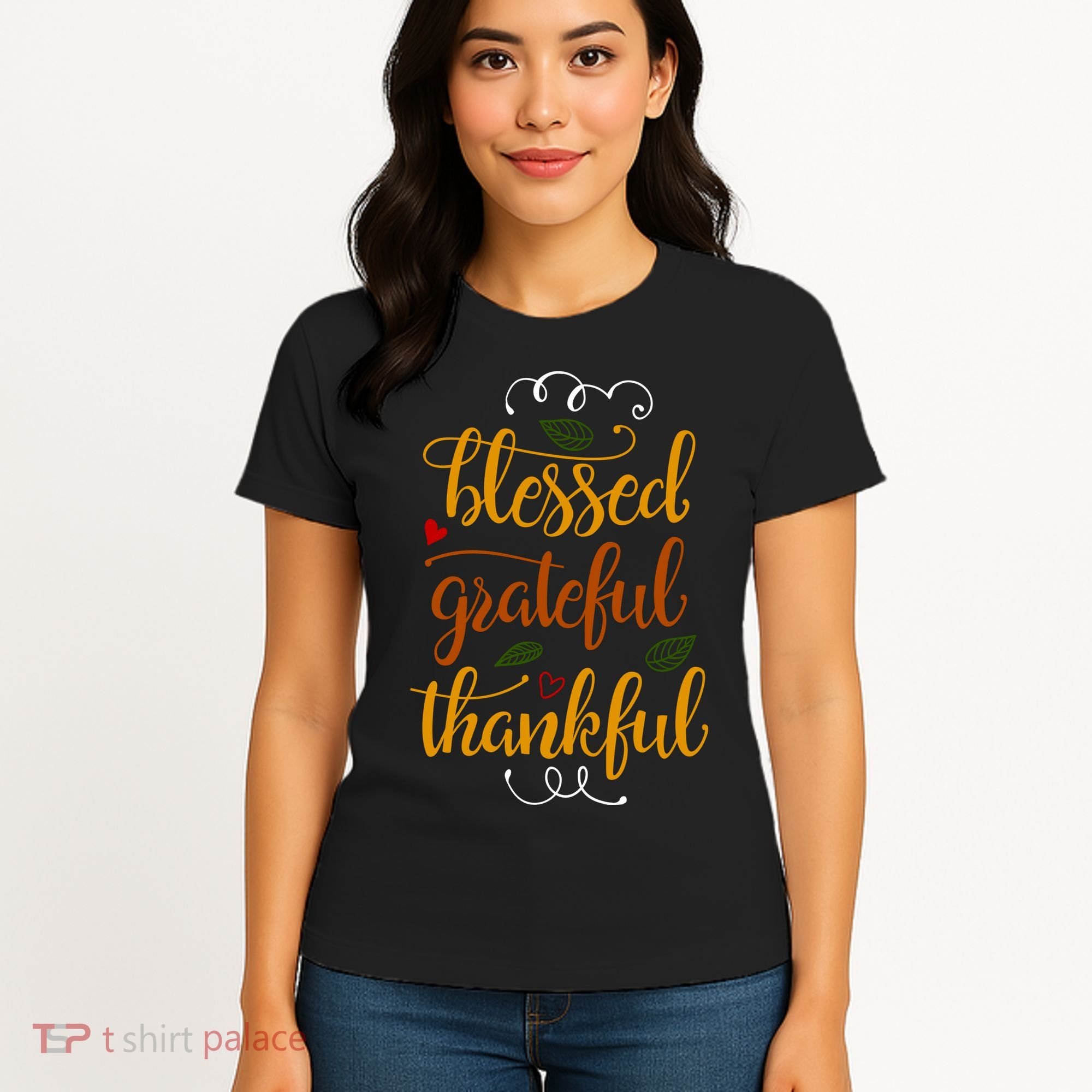 Blessed Grateful Thankful Women's T-Shirt