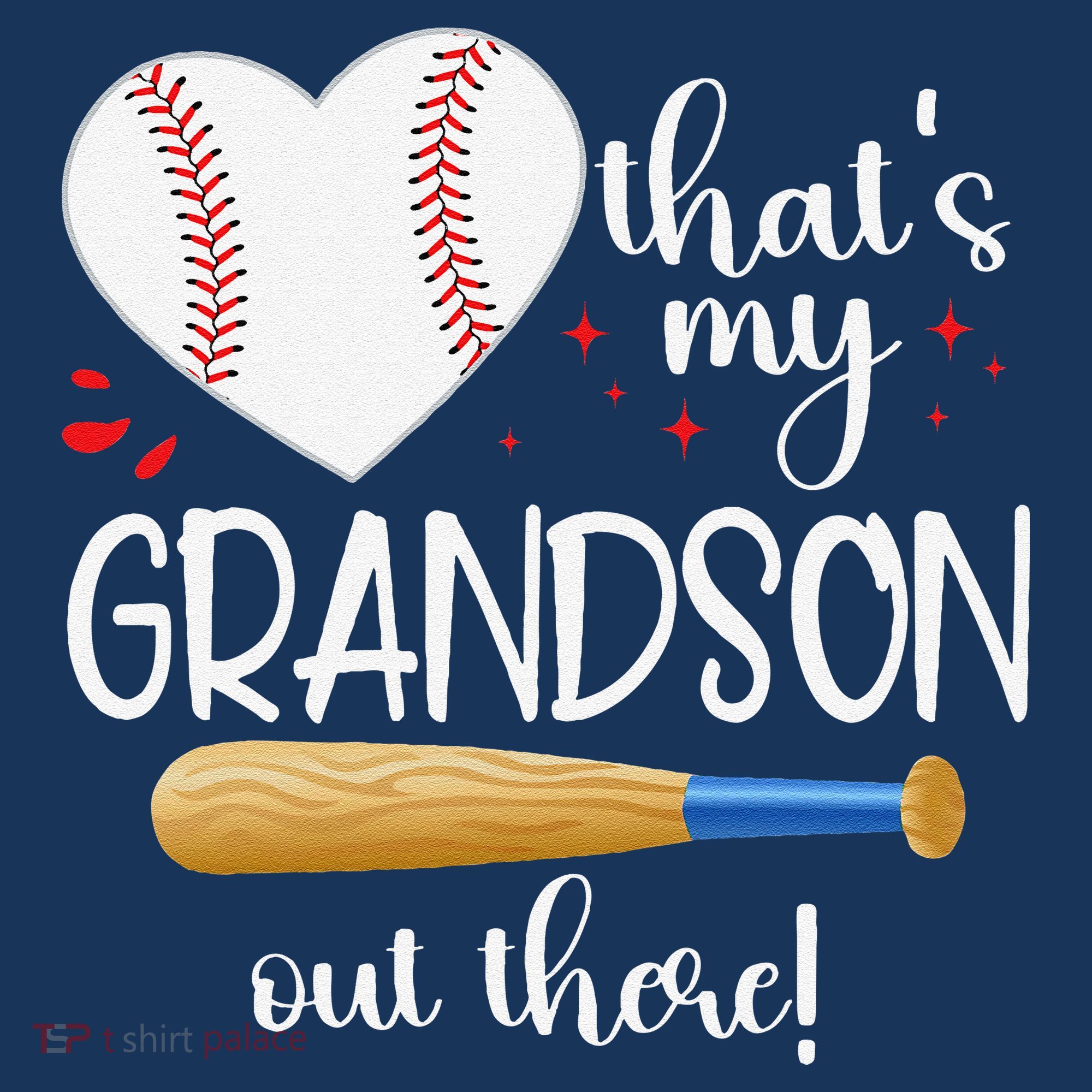 Baseball Grandma Thats My Grandson Out There Gifts T-Shirt