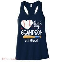 Baseball Grandma Thats My Grandson Out There Gifts Women's Tank Top thumb 0