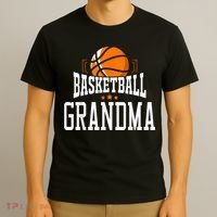 Basketball Grandma Team Sports Fan T-Shirt thumb 3