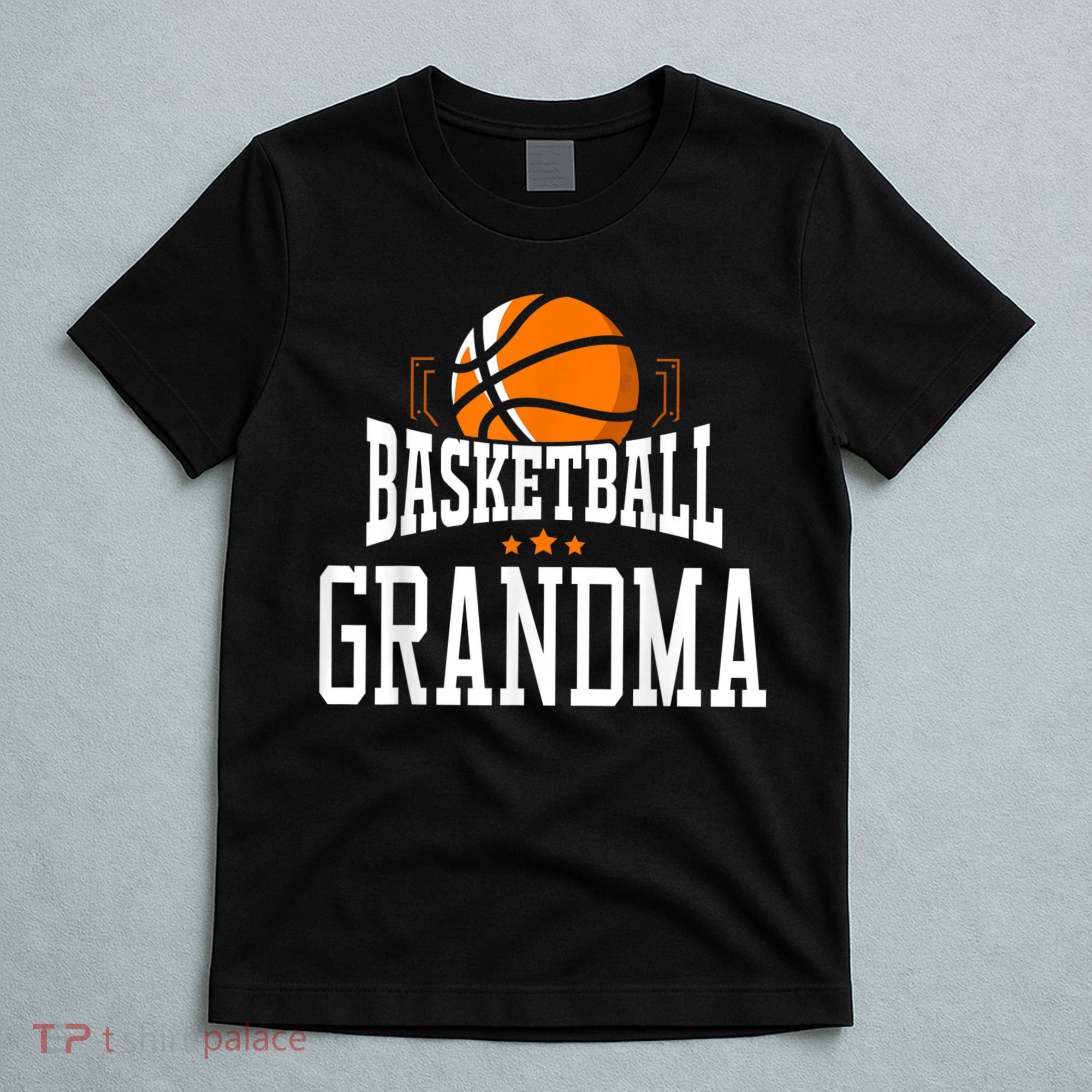 Basketball Grandma Team Sports Fan T-Shirt
