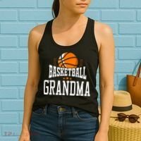 Basketball Grandma Team Sports Fan Women's Tank Top thumb 2
