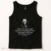 Big Government Thomas Jefferson Quote Tank Top thumb 2