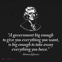 Big Government Thomas Jefferson Quote Kids Sweatshirt thumb 2