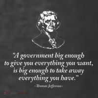 Big Government Thomas Jefferson Quote Women's Hoodie thumb 2
