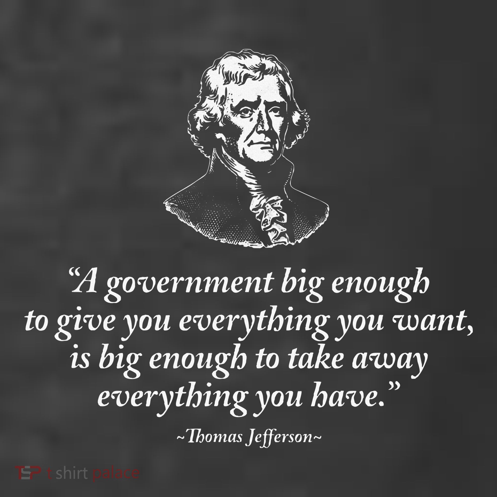 Big Government Thomas Jefferson Quote Women's Hoodie