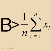 Be Greater Than Average Math Joke Funny Math Teacher Tote Bag thumb 4