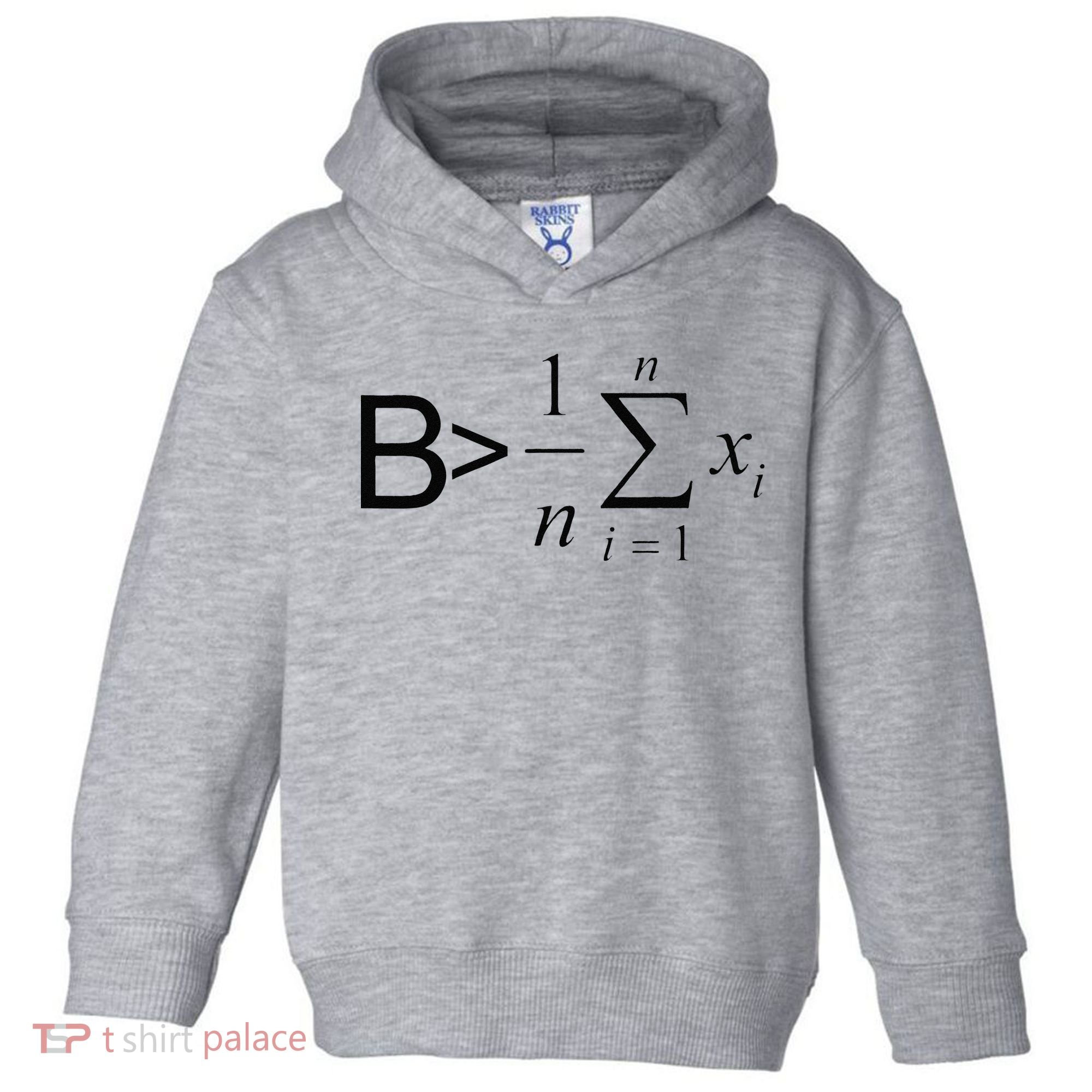 Be Greater Than Average Math Joke Funny Math Teacher Toddler Hoodie