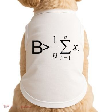 Be Greater Than Average Math Joke Funny Math Teacher Doggie Tank