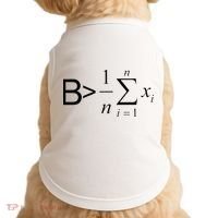 Be Greater Than Average Math Joke Funny Math Teacher Doggie Tank thumb 0
