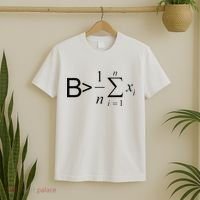 Be Greater Than Average Math Joke Funny Math Teacher T-Shirt thumb 2