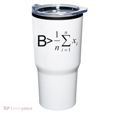 Be Greater Than Average Math Joke Funny Math Teacher Tumbler