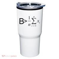 Be Greater Than Average Math Joke Funny Math Teacher Tumbler thumb 0