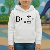 Be Greater Than Average Math Joke Funny Math Teacher Kids Hoodie thumb 3
