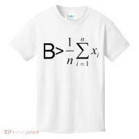 Be Greater Than Average Math Joke Funny Math Teacher Kids T-Shirt thumb 0