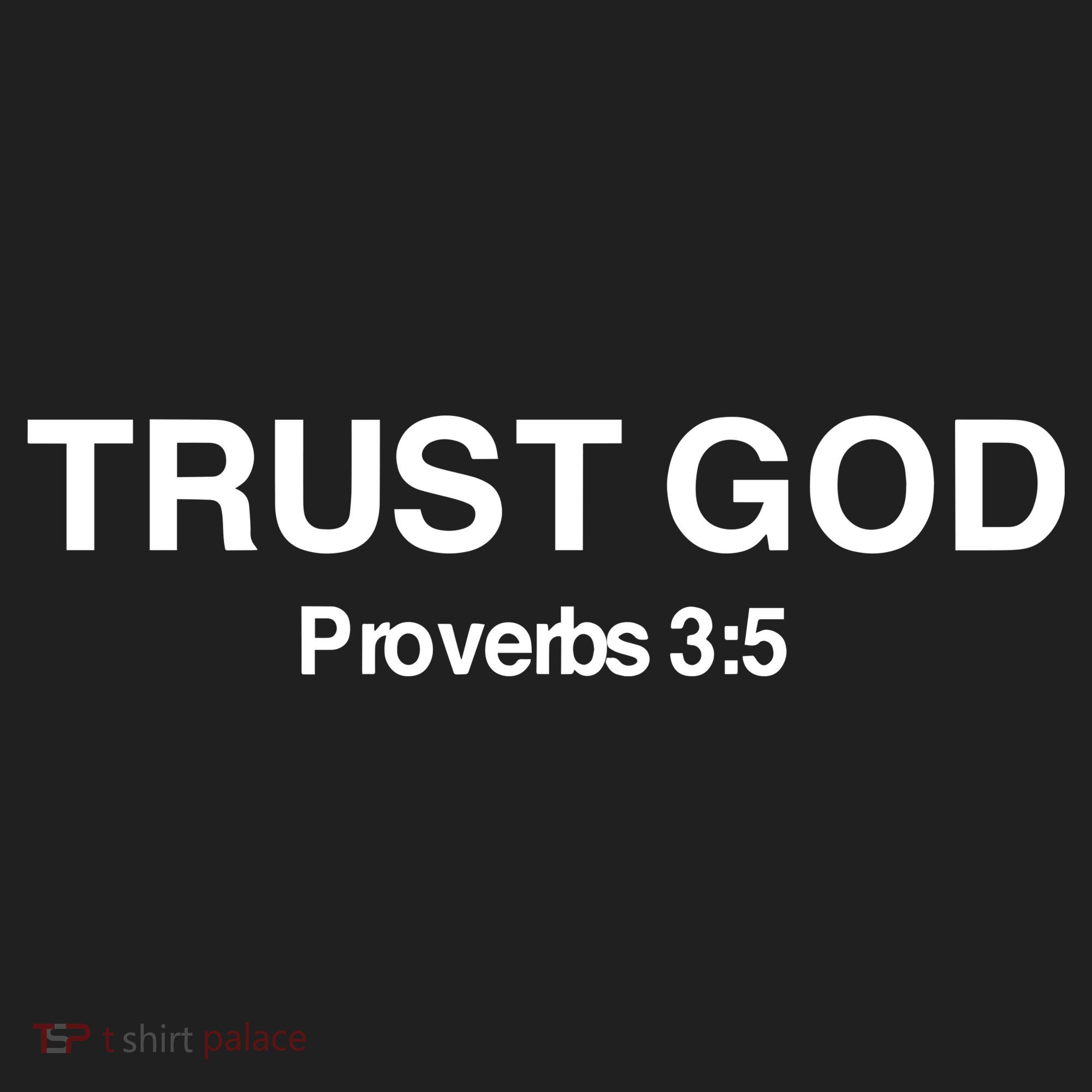 Bryson Gray Trust God Proverbs Golf Towel
