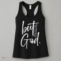 But God There Was No Way But God Made A Way Women's Tank Top thumb 3