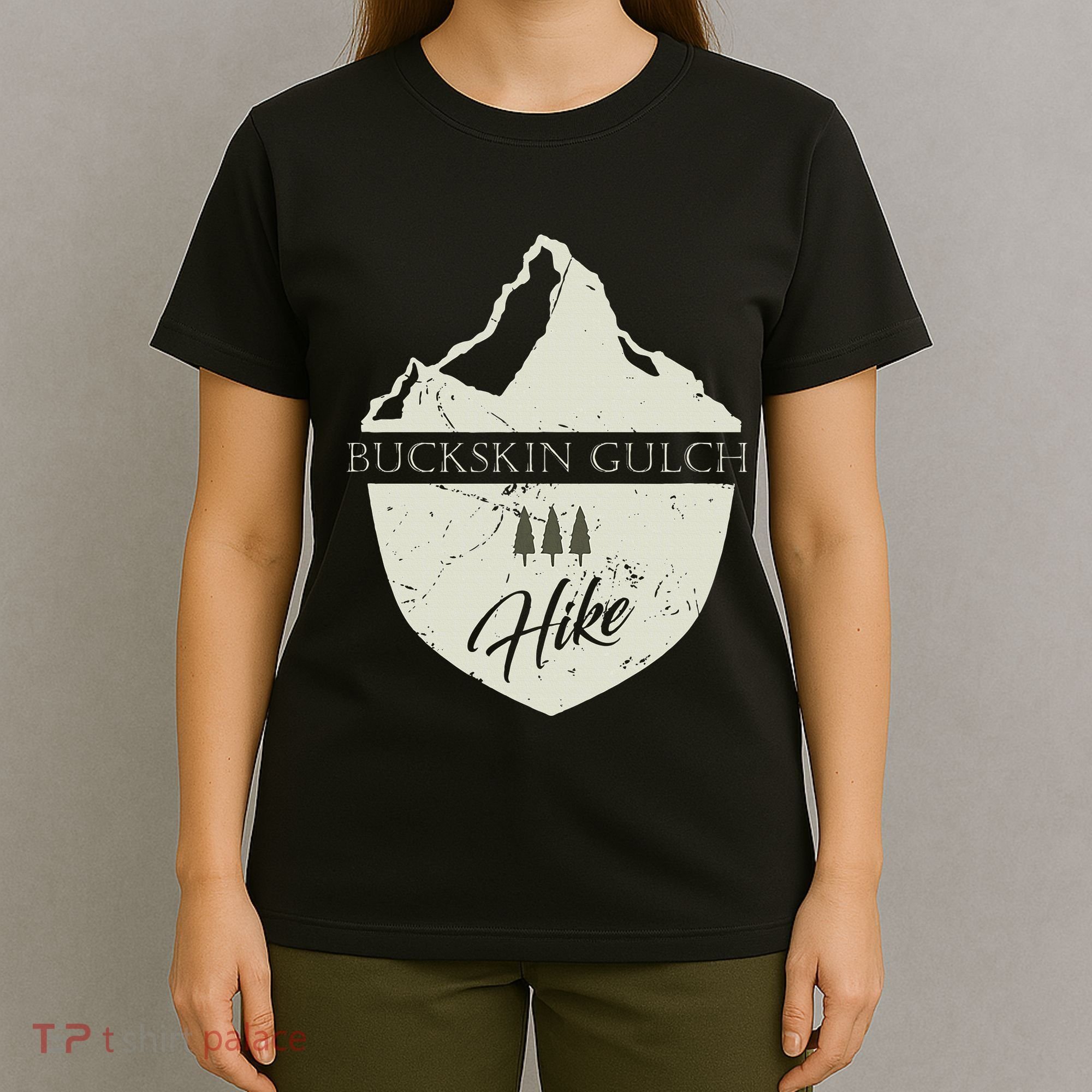 Buckskin Gulch Utah Hiking With Mountain T-Shirt