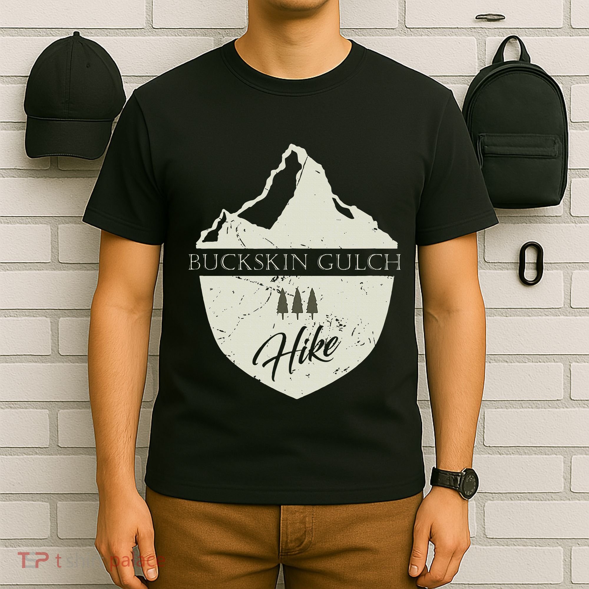 Buckskin Gulch Utah Hiking With Mountain T-Shirt