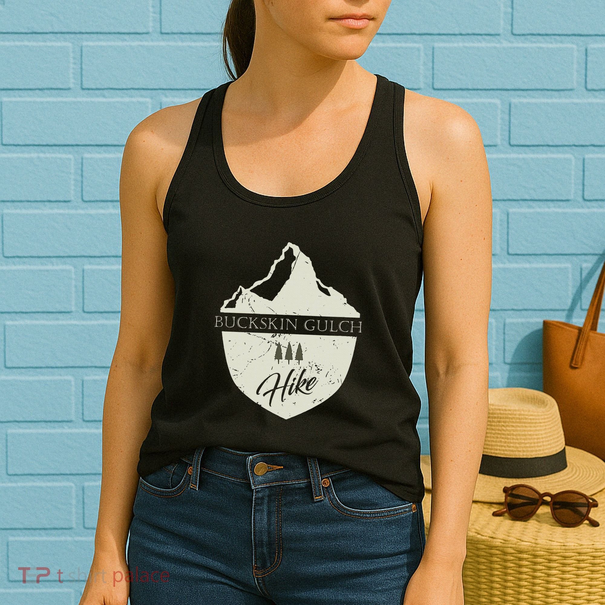 Buckskin Gulch Utah Hiking With Mountain Women's Tank Top