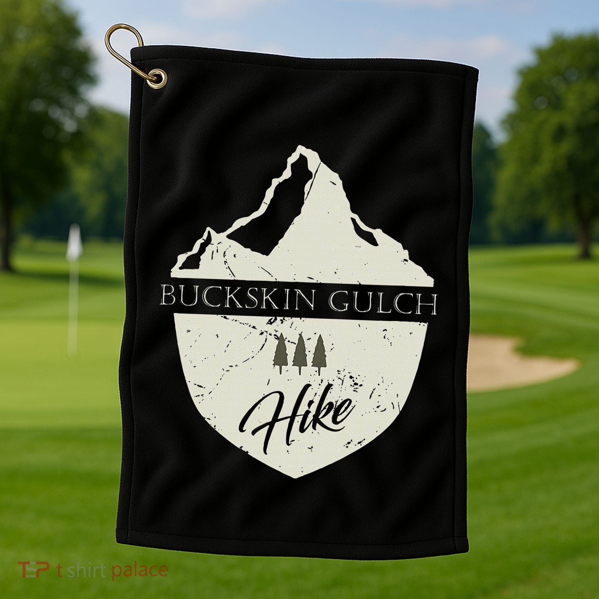 Buckskin Gulch Utah Hiking With Mountain Golf Towel