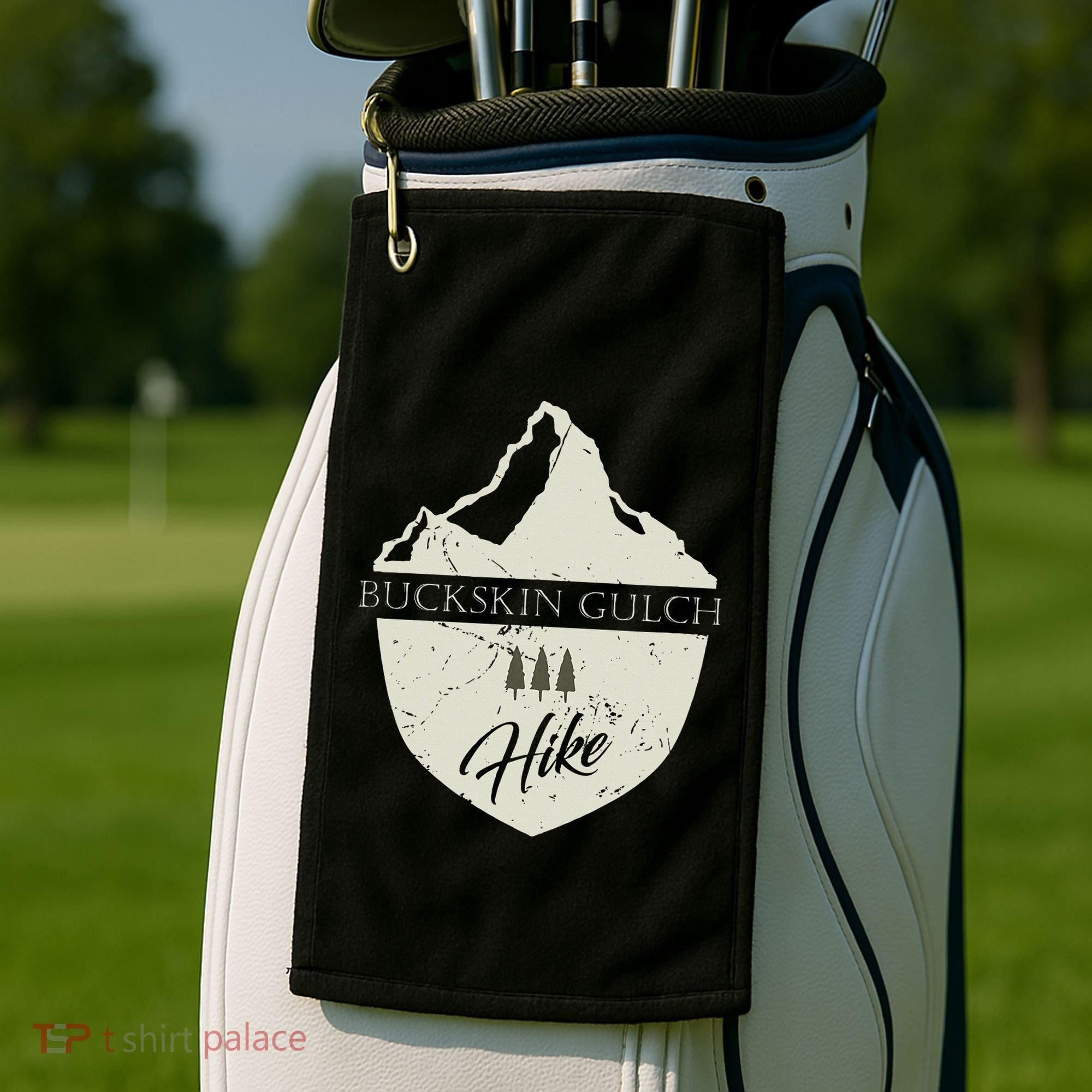 Buckskin Gulch Utah Hiking With Mountain Golf Towel