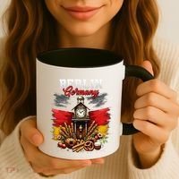 Berlin Germany Vacation Travel Souvenir German Flag Coffee Mug thumb 3