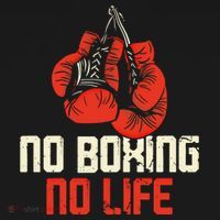 Boxing Gloves Vintage No Boxing No Life Gift T-Shirt thumb 7