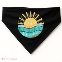 Behavior Goes Where Reinforcement Flows BCBA RBT SPED Para USA-Made Doggie Bandana thumb 0