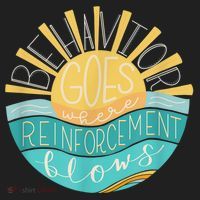 Behavior Goes Where Reinforcement Flows BCBA RBT SPED Para Tumbler thumb 3