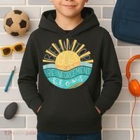 Behavior Goes Where Reinforcement Flows BCBA RBT SPED Para Kids Hoodie thumb 2