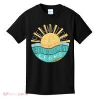 Behavior Goes Where Reinforcement Flows BCBA RBT SPED Para Kids T-Shirt thumb 0