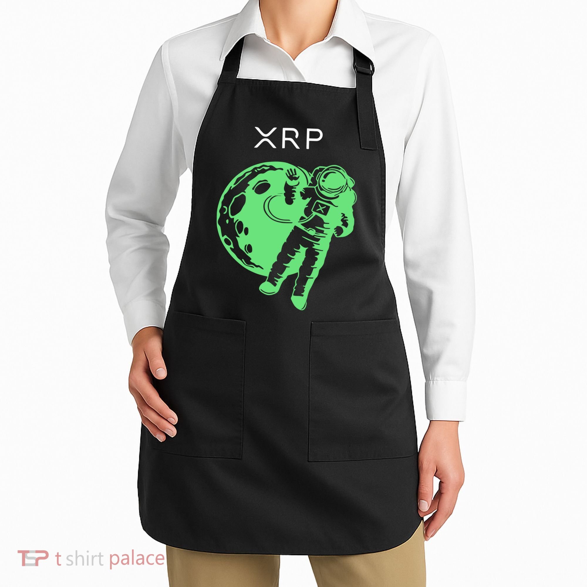 Brad Garlinghouse Wearing Xrp Apron