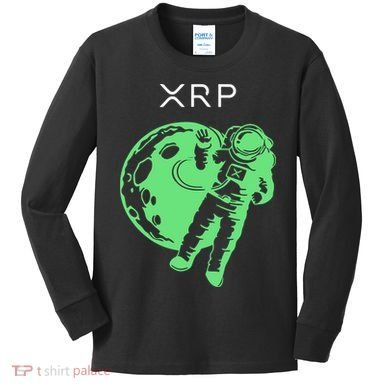 Brad Garlinghouse Wearing Xrp Kids Long Sleeve Shirt