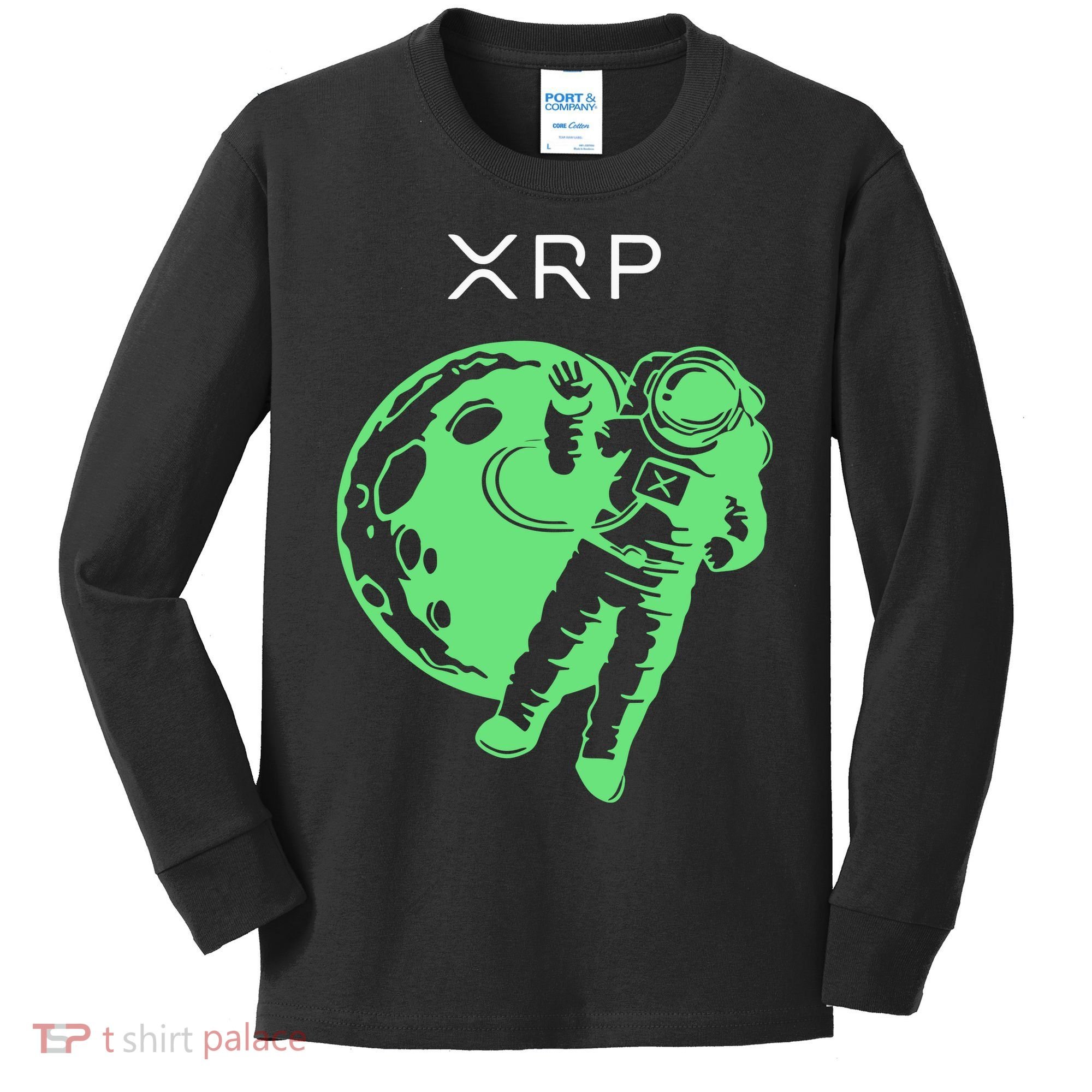 Brad Garlinghouse Wearing Xrp Kids Long Sleeve Shirt