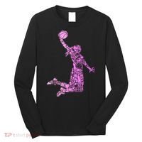 Basketball Girl Women Long Sleeve Shirt thumb 0