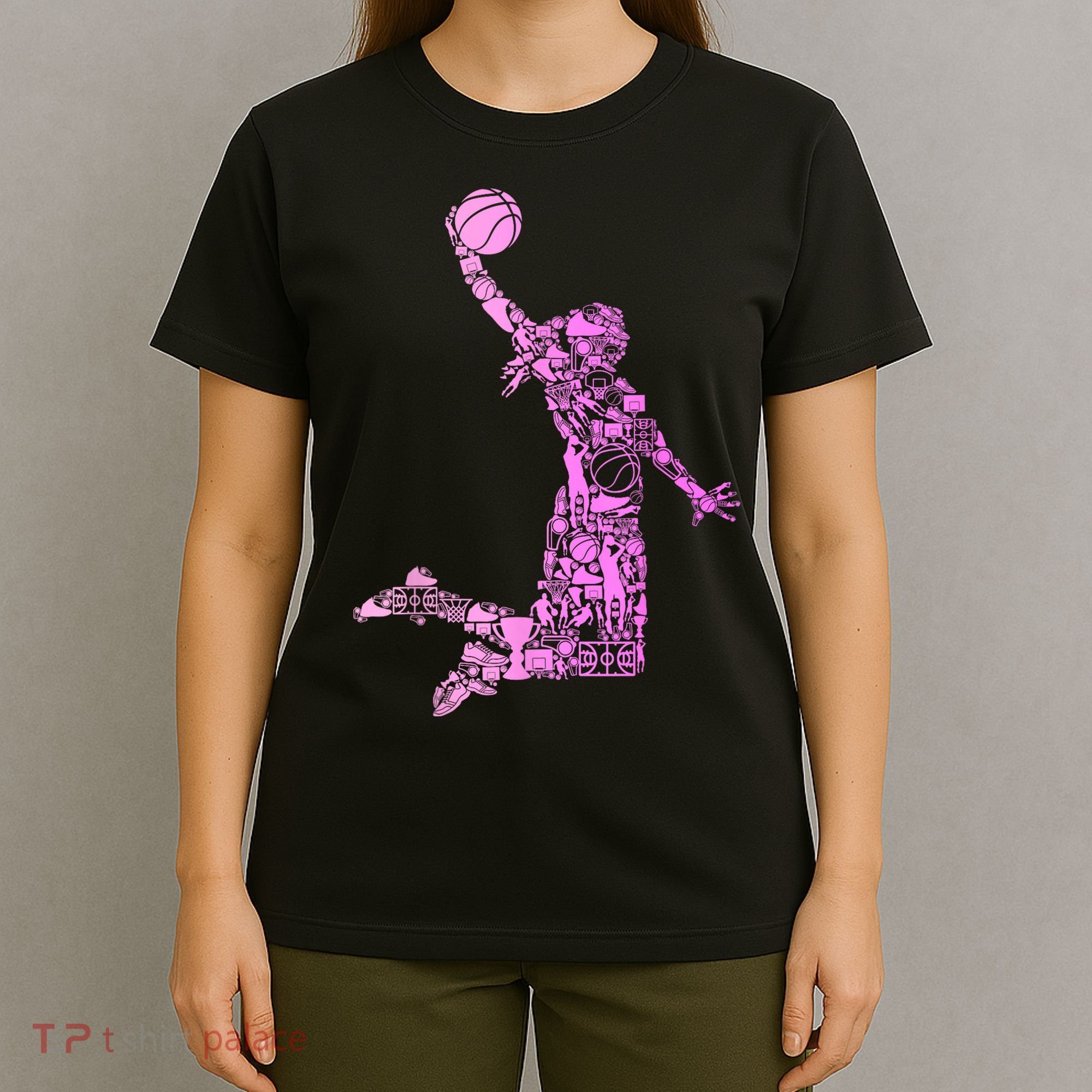 Basketball Girl Women T-Shirt