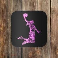 Basketball Girl Women Coaster thumb 0