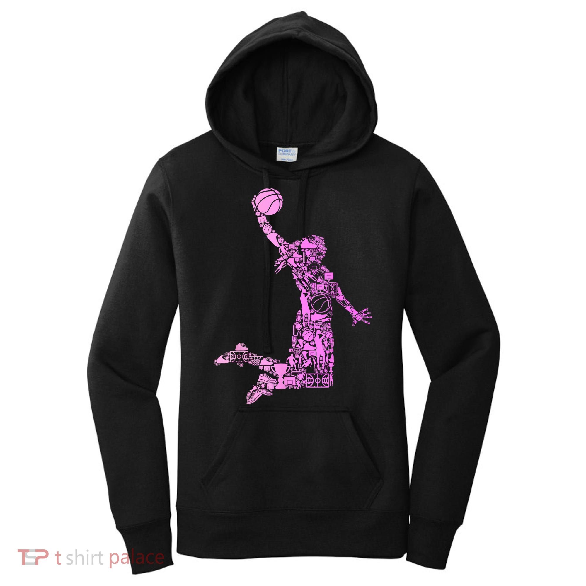 Basketball Girl Women Women's Hoodie