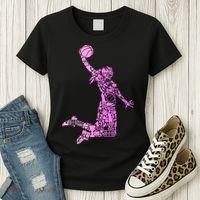 Basketball Girl Women Women's T-Shirt thumb 3