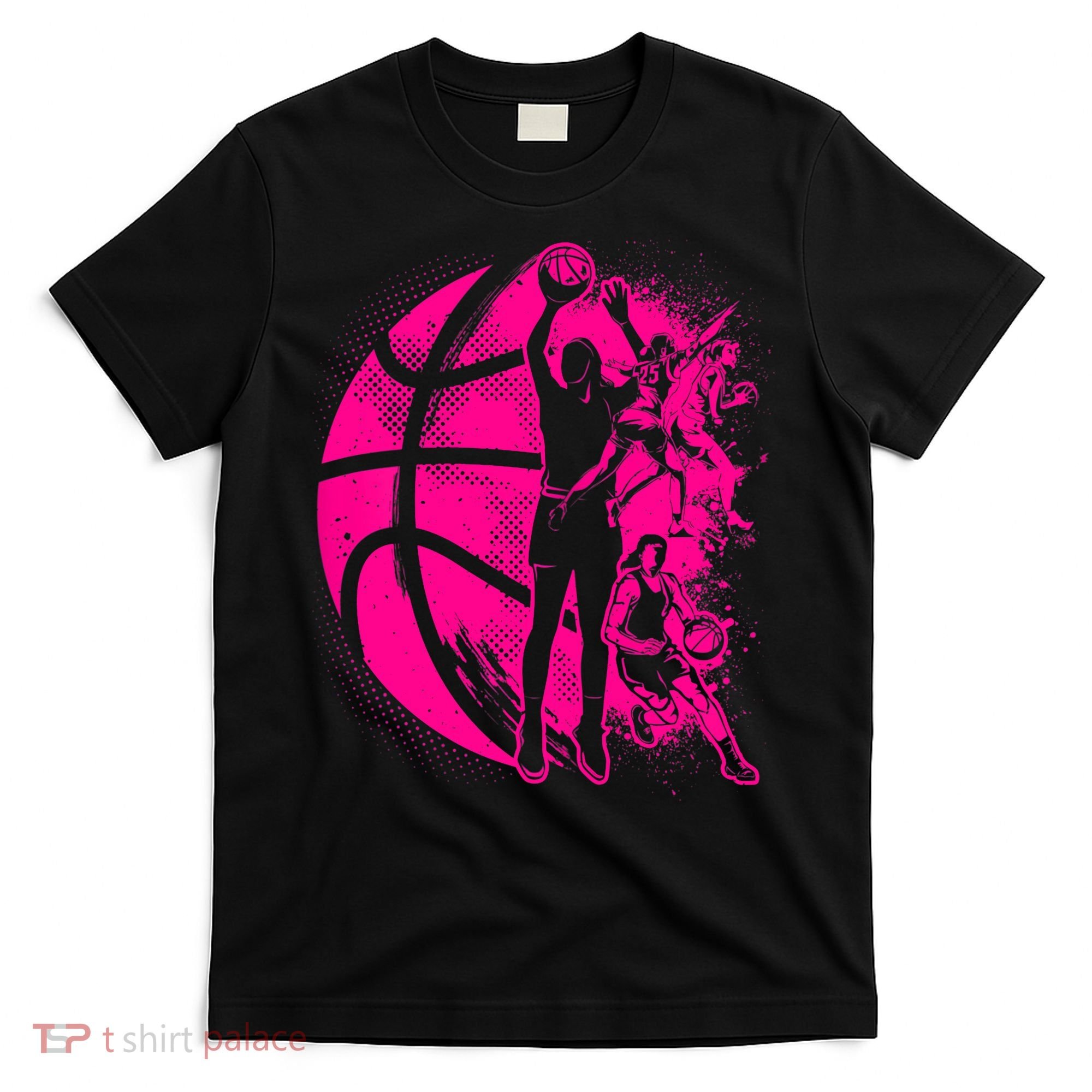 Basketball Girl Wo Female Basketball Team T-Shirt