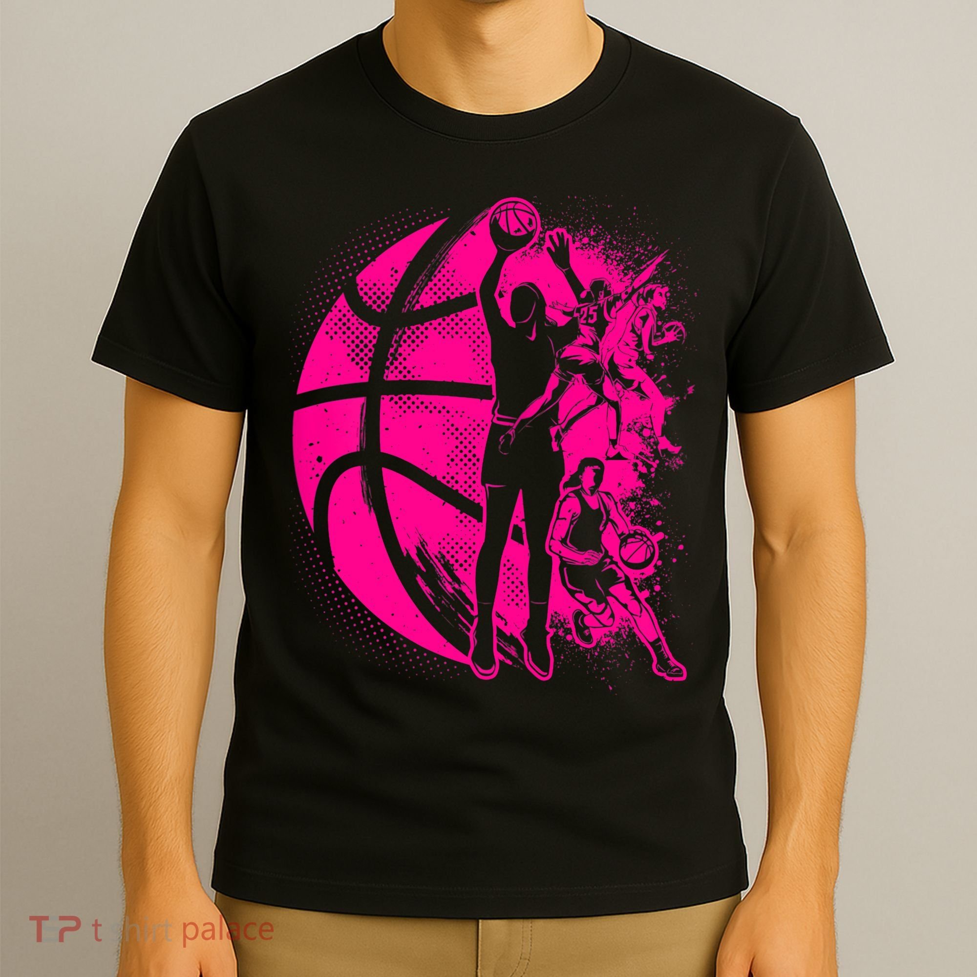 Basketball Girl Wo Female Basketball Team T-Shirt